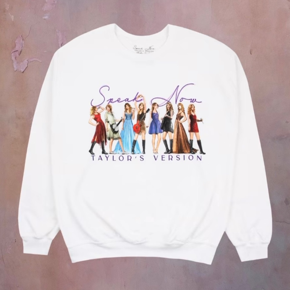 NEW Taylor Swift Speak Now Eras Crewneck